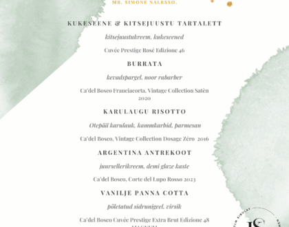 Ca´del Bosco veiniõhtu x Kolm Sibulat 23.04